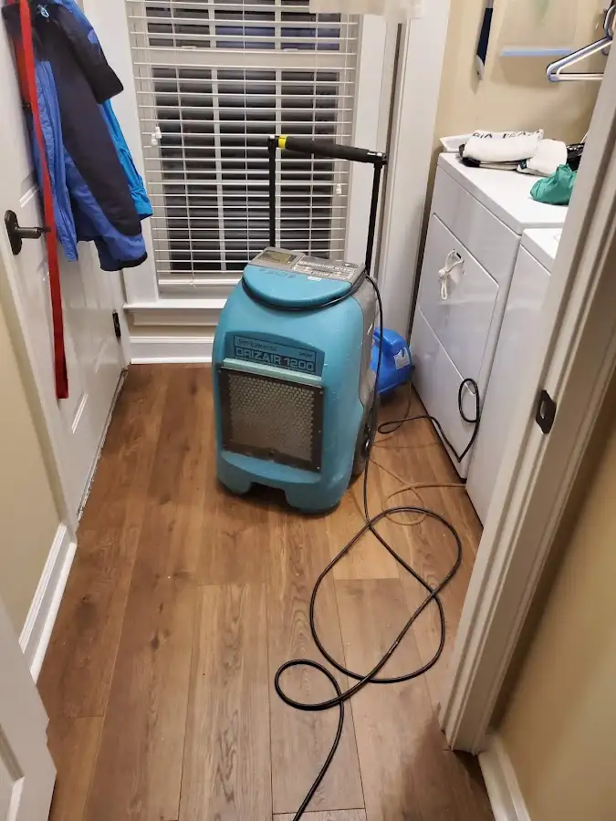 Commercial dehumidifier deployed for Flood Damage Cleanup in Pittsfield